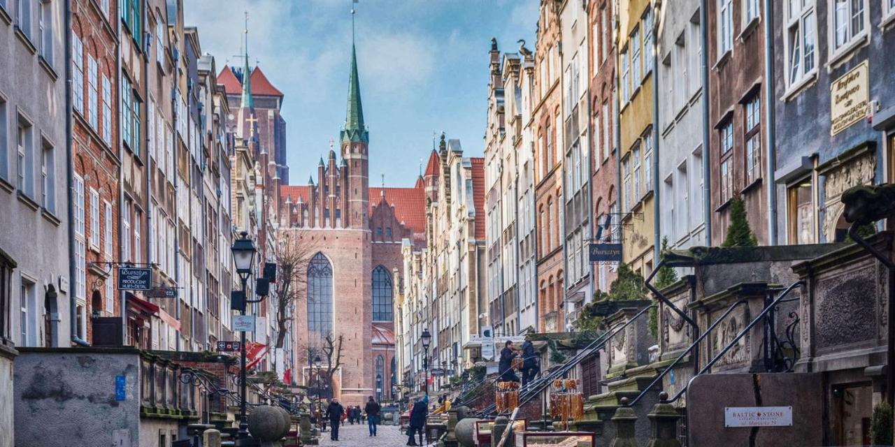 Apartament Gdansk Przy Sercu Starowki Calkowicie Nowy 2021, Beautiful Apartment In The Old Town Bulit 2021 Exteriér fotografie